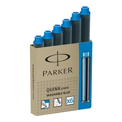 Afbeelding van Inktpatroon Parker Quink mini tbv esprit Koningsblauw