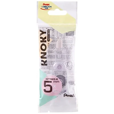 Afbeelding van Pentel XZTTR805 WY Knoky Refill, navuleenheid voor correctieband, lengte 6 m, breedte 5 mm, 1VE = 12 stuks