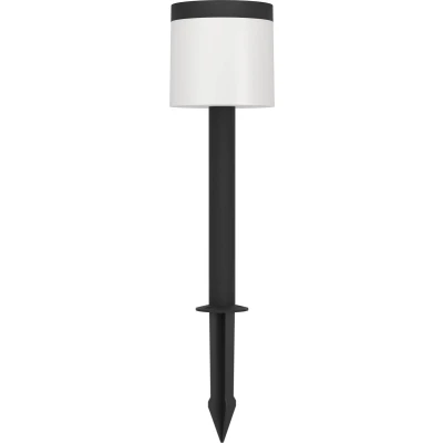 Afbeelding van EGLO Pantete Solar Priklamp Buiten LED 65 cm Zwart/Wit