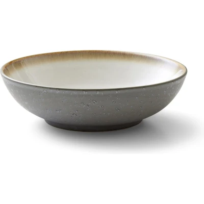 Afbeelding van Bitz Diep Bord Gastro Grijs/creme ø 24 cm