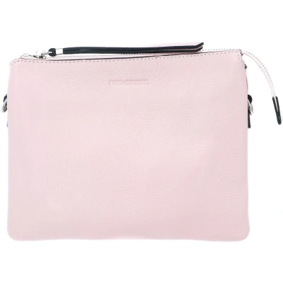Afbeelding van FREDsBRUDER Leren Schoudertas Avondtas Bella Ferrara Rose Roze