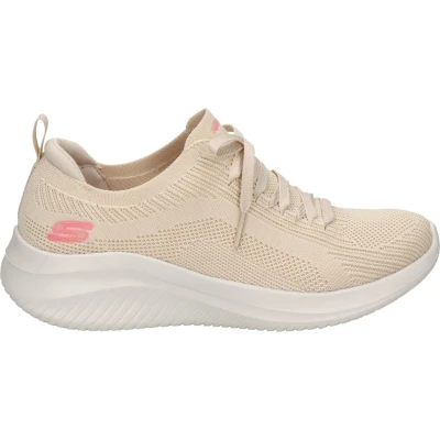 Afbeelding van Skechers Ultra Flex 3.0 dames sneaker Beige Maat 40