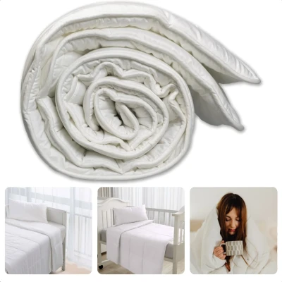 Afbeelding van Cheqo 4 Seizoenen Dekbed 155x220 Wit Microfiber Beddengoed Anti Allergie Zomerdekbed Winterdekbed Hotel Kwaliteit All Season Extr