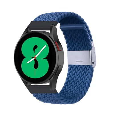 Afbeelding van Garmin Forerunner 255 Braided nylon bandje Blauw