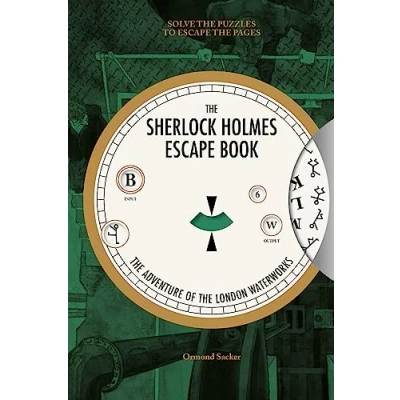 Afbeelding van the Sherlock Holmes Escape Book: Adventure of London Waterworks: Solve Puzzles to Pages