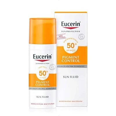 Afbeelding van Eucerin Pigment Control LSF 50+ Sun Fluid, 50 ml Oplossing