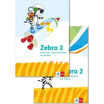 Afbeelding van Zebra 2. Allgemeine Ausgabe. Paket: Arbeitsheft Sprache und Lesen/Schreiben Klasse 2