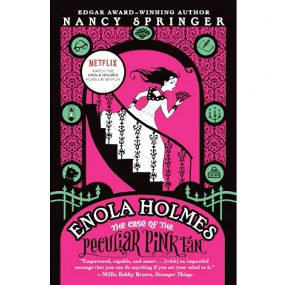 Afbeelding van the Case of Peculiar Pink Fan: An Enola Holmes Mystery: 4