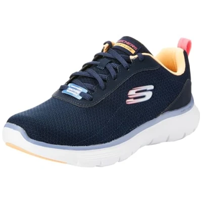 Afbeelding van Skechers Flex Appeal 5.0 voor dames, Marineblauw Mesh Multi Trim, 6