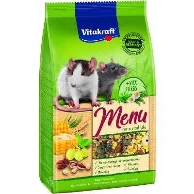 Afbeelding van Vitakraft Menu Vital Ratten Rattenvoer 1 kg