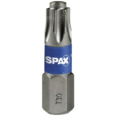 Afbeelding van Spax schroefbit T star Torx TX30 blauw (5st)