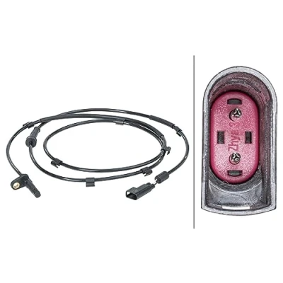 Afbeelding van HELLA 6PU 012 679 901 ABS Sensor Achteras Geluidsensor 2 polig 1770mm FORD: Transit Mk6 Van