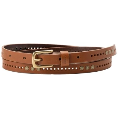 Afbeelding van Levi&#039;s leren riem cognac