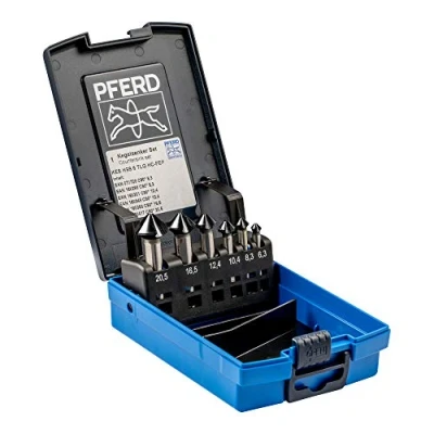 Afbeelding van PFERD SET KES HSS DIN 335 C90 6 HC FEP 25202160 Kegelverzinkboorset 1 stuk(s)