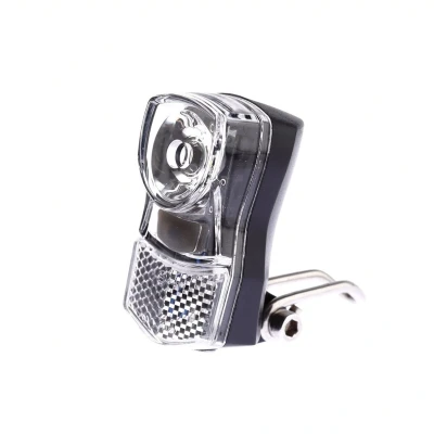 Afbeelding van Ikzi IkziLight koplamp Little 1x1W LED, chroom, met bracket (Werkplaatsverpakking)