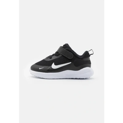 Afbeelding van Nike Performance Revolution 7 Unisex Hardloopschoenen neutraal voor kinderen, Maat: 22, Black/white Textiel/ synthetisch