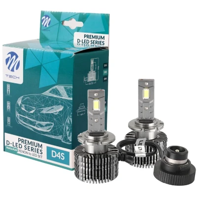 Afbeelding van D4S LED SET Plug &amp; Play Canbus 30000 Lumen 6000k Helder +300% licht CSP Chips 2 stuks