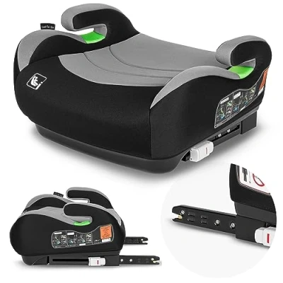 Afbeelding van Lionelo Luuk FIX Zitverhoger ISOFIX i Size Autostoel Booster 22 36kg, 125 150 cm