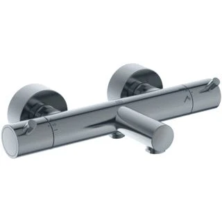Afbeelding van Ideal standard ceratherm t125 bad douchethermostaat met pengrepen silver storm a7588gn