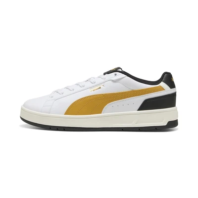 Afbeelding van Court Classico sneakers unisex, Zwart/Wit/Goud, Maat 40,5 PUMA