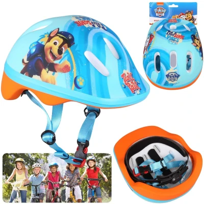 Afbeelding van Paw Patrol Chase Marshall Kleurrijke fietshelm voor kinderen, jongens , verstelbaar 44 48 cm