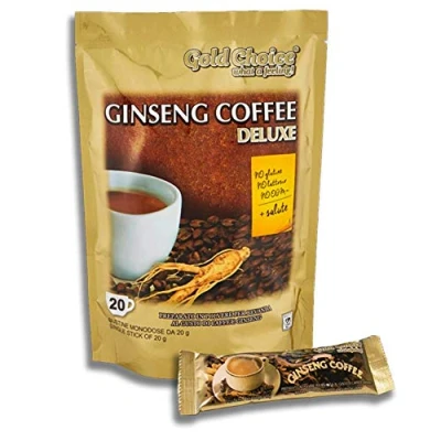 Afbeelding van Ginseng coffee Deluxe soluble 20 sticks of 20g Gold Choice