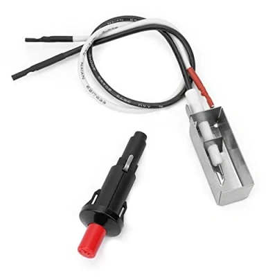 Afbeelding van Onlyfire Piëzo ontstekerset, reserveonderdeel voor Weber Grill model 7510, Spirit E 210, 500/700, Genesis 310/E 320, Silver B/C, Gold Platinum BBQ drukknop