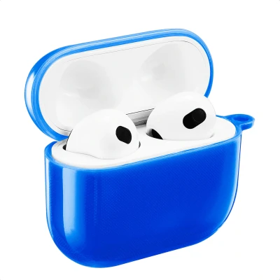 Afbeelding van imoshion Neon Case Hoesje geschikt voor AirPods 3 (2021) Cobalt Blue