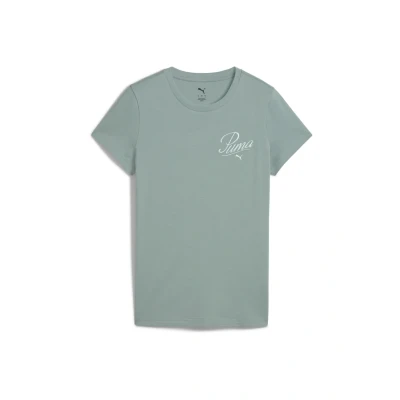 Afbeelding van Puma Tshirt print, Dames, Maat: XL, Green moon