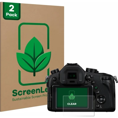 Afbeelding van ScreenLeaf Screenprotector voor Panasonic Lumix DMC FZ1000 Duurzame schermbescherming Folie Beschermfolie transparant (2 Stuks)