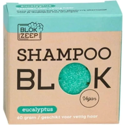 Afbeelding van Blokzeep Shampoo Bar Eucalyptus 60GR