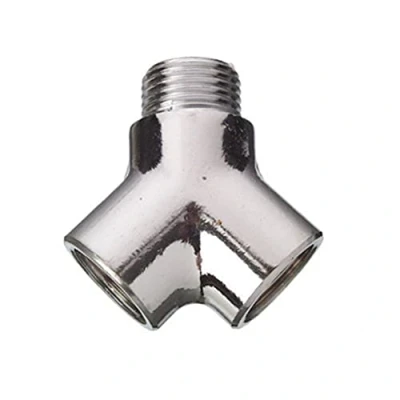 Afbeelding van Cornat TEC386251 vorkstuk, 1 inch x buitendraad, 2 binnendraad, 1/2 inch, chroom