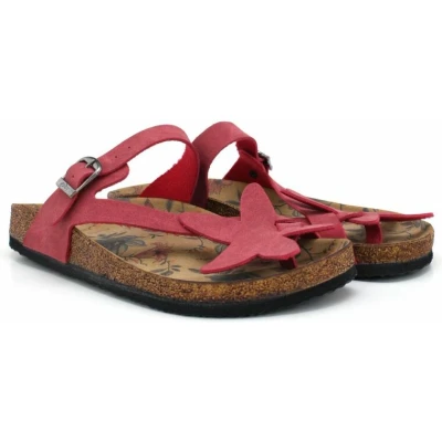 Afbeelding van GOBY Roze Zeester Design Sandalen Slippers Hoge kwaliteit Handmade Maat 36