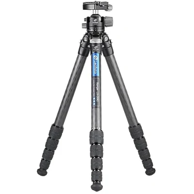 Afbeelding van Leofoto Ranger Carbon Statief inclusief Ball Head Benen verstelbaar in 3 hoeken Ideaal voor macrofotografie LS 285C+LH 36