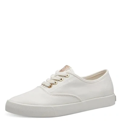 Afbeelding van Tamaris Dames 1 23604 42 sneakers, wit/goud, 38 EU, witgoud, EU