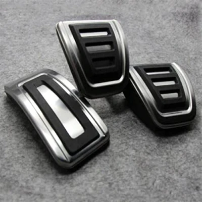 Afbeelding van Autopedalen Voor Audi A1 A3 TT Rvs Auto Pedaal Cover Pedalen Covers Rempedaal Pads Voetpedalen Set(Manual transmission)