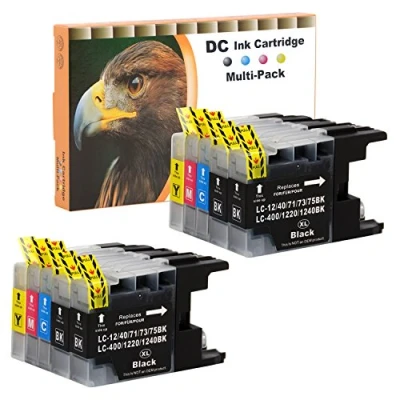 Afbeelding van D&amp;C Printercartridges, compatibel met Brother LC 1220, 1240 XL, voor MFC J280W, J425W, J430W, J435W, J5910DW, J625DW, J6510DW, J6710DW, J6910DW,