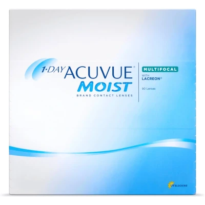 Afbeelding van 9.00 1 DAY ACUVUE® MOIST MULTIFOCAL Hoog 90 pack Daglenzen BC 8.40 Multifocale contactlenzen