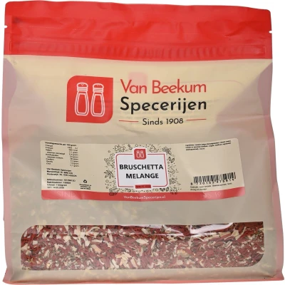 Afbeelding van Van Beekum Specerijen Bruschetta Melange 1 kilo (hersluitbare stazak)