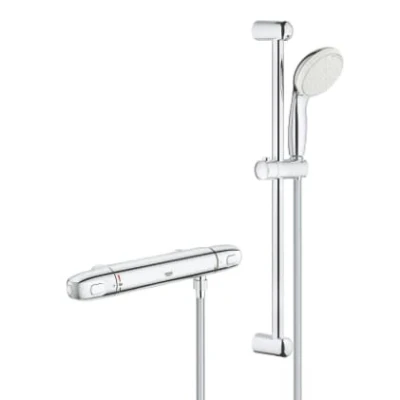 Afbeelding van Grohe Grohtherm 1000 New comfortset hoh 15 cm Chroom