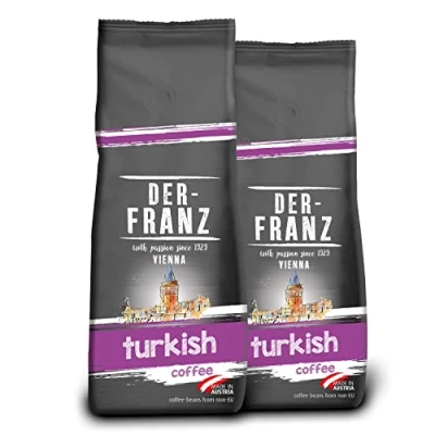 Afbeelding van Turkse koffie, intensiteit 3/5, 100% Arabica, gemalen, 2x 500 g