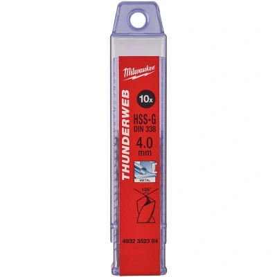 Afbeelding van Metaalboor Hss G Thunderweb 4 X 75 Mm (10 Stuks)