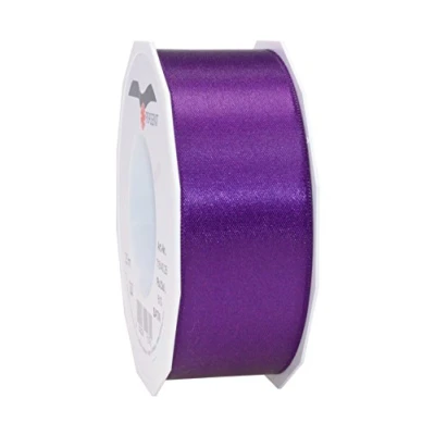 Afbeelding van Präsent Satijnen lint Violet 40 mm breed, 25 m lengte