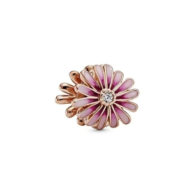Afbeelding van Pandora Rose 788775C01 Bedel rosekleurig Pink Daisy Flower