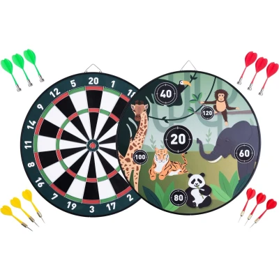 Afbeelding van Longfield Magnetisch Dartbord Kids 2 Zijdig Assorti