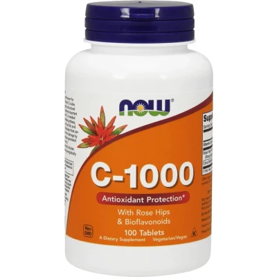 Afbeelding van Now Foods Vitamine C 1000 With Bioflavonoids 100v capsules