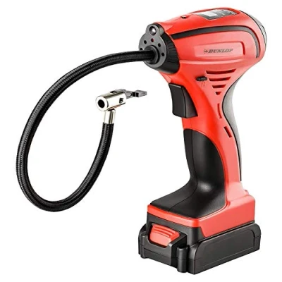 Afbeelding van Dunlop Automotive 10214 Draadloze minicompressor 12 V batterij, 50 Hz