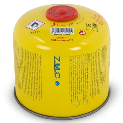 Afbeelding van Z.M.C 1 x gaspatroon 300 g, propaan/butaangas 600 ml, EN417 euroschroefdraadaansluiting, schroefpatroon voor gasfornuis, gasbrander, onkruidbrander, universele drukgasbus met schroefventiel