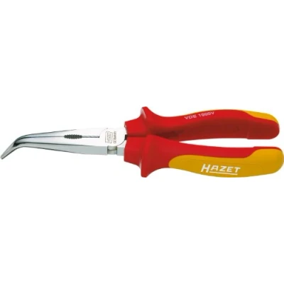 Afbeelding van Hazet 1841BVDE 33 VDE Platte rondbektang 45 gebogen 200 mm