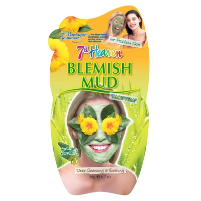 Afbeelding van Montagne 7th Heaven Gezichtmasker Blemish Mud, 20 gram